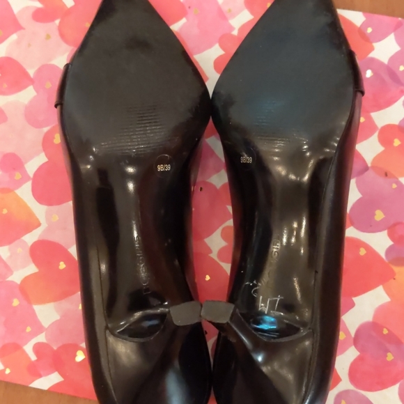 Short leather heels - Picture 5 of 5